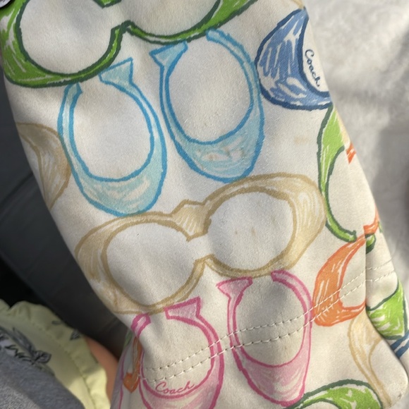 ❤️Coach Hampton Scribble Handbag Vintage - Picture 10 of 16